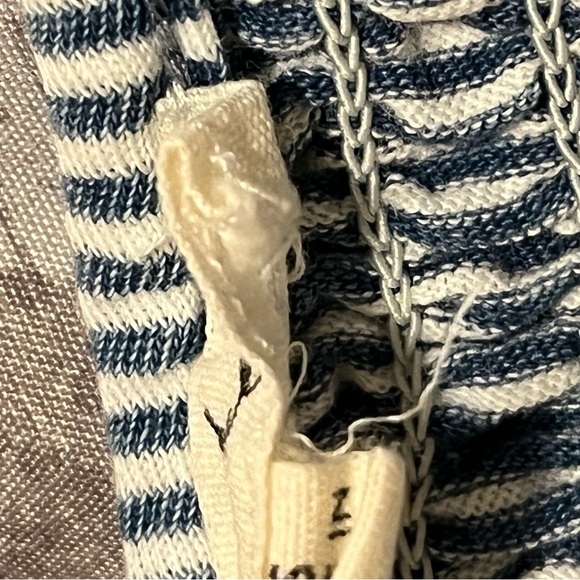 Jane & Delaney Blue & White Striped Tank Top XS - Picture 8 of 12